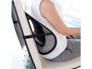 Suport lombar ergonomic cu biluțe masaj + livrare la doar 1 RON