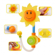 Floarea-soarelui - Duș pentru copii în cadă