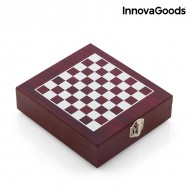 Kit accesorii pentru vin cu joc de șah InnovaGoods (37 piese) + livrare la doar 1 RON